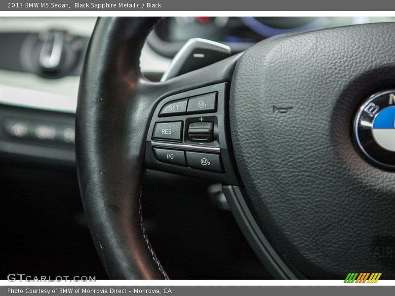 Black Sapphire Metallic / Black 2013 BMW M5 Sedan
