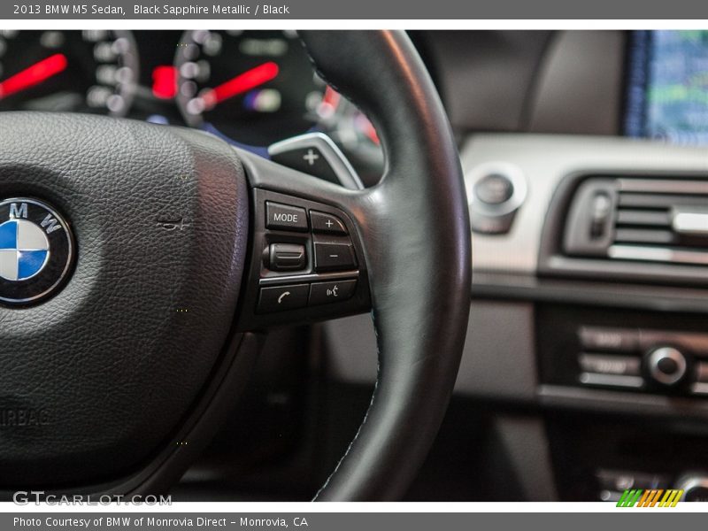 Black Sapphire Metallic / Black 2013 BMW M5 Sedan