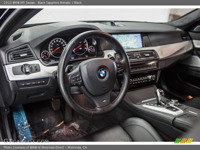 Black Sapphire Metallic / Black 2013 BMW M5 Sedan