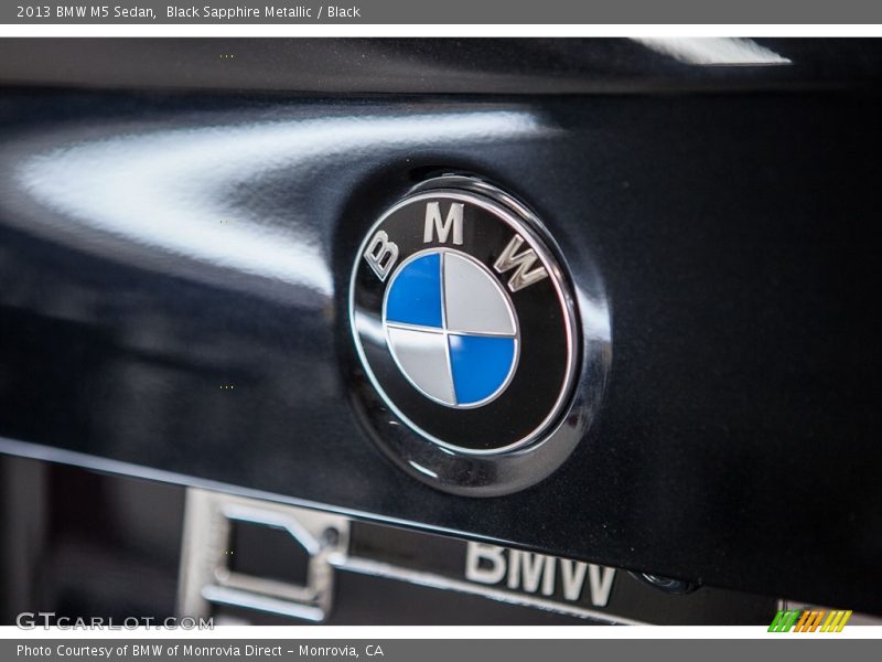 Black Sapphire Metallic / Black 2013 BMW M5 Sedan