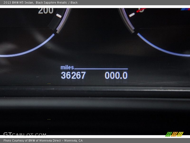 Black Sapphire Metallic / Black 2013 BMW M5 Sedan