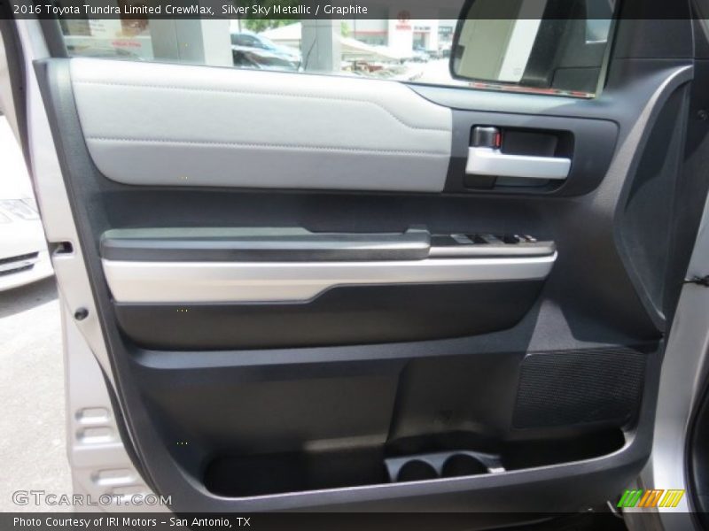 Silver Sky Metallic / Graphite 2016 Toyota Tundra Limited CrewMax