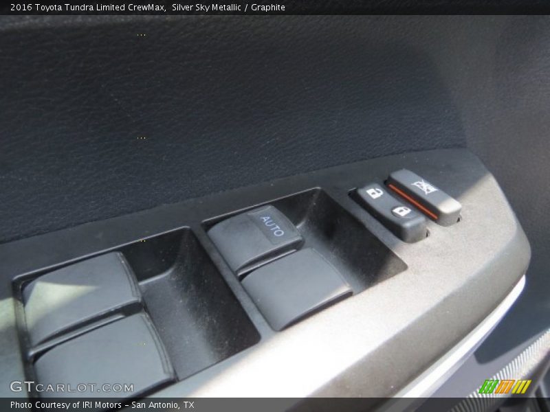 Silver Sky Metallic / Graphite 2016 Toyota Tundra Limited CrewMax