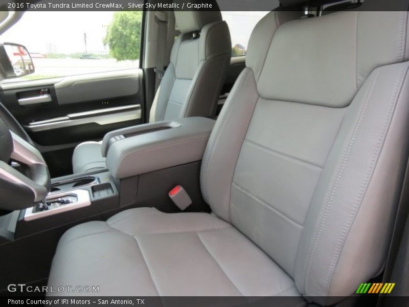 Silver Sky Metallic / Graphite 2016 Toyota Tundra Limited CrewMax