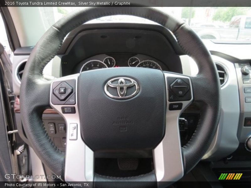 Silver Sky Metallic / Graphite 2016 Toyota Tundra Limited CrewMax