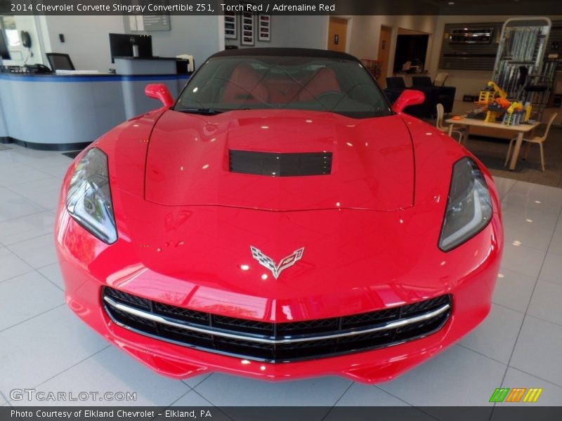 Torch Red / Adrenaline Red 2014 Chevrolet Corvette Stingray Convertible Z51