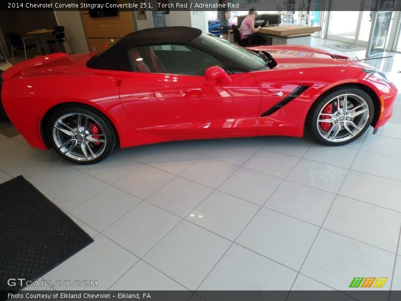 Torch Red / Adrenaline Red 2014 Chevrolet Corvette Stingray Convertible Z51