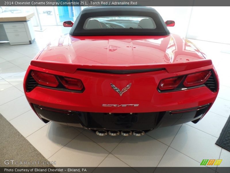 Torch Red / Adrenaline Red 2014 Chevrolet Corvette Stingray Convertible Z51