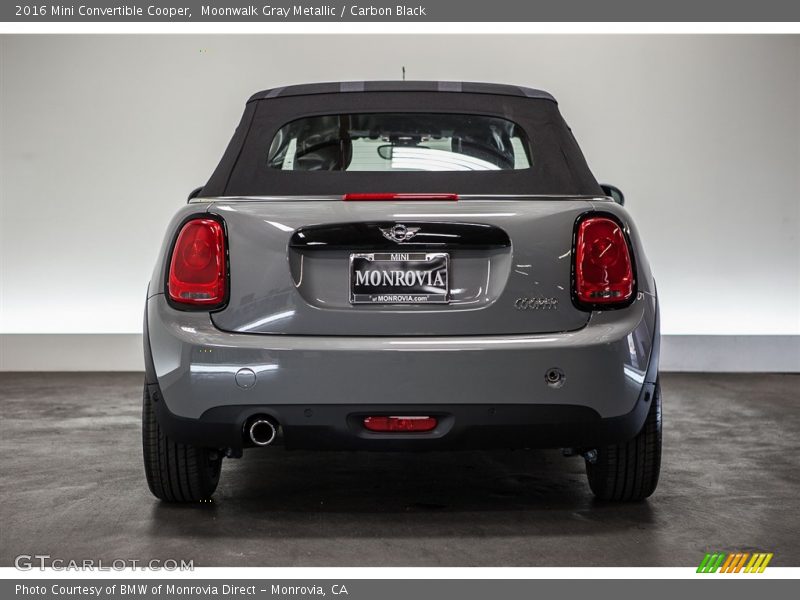 Moonwalk Gray Metallic / Carbon Black 2016 Mini Convertible Cooper