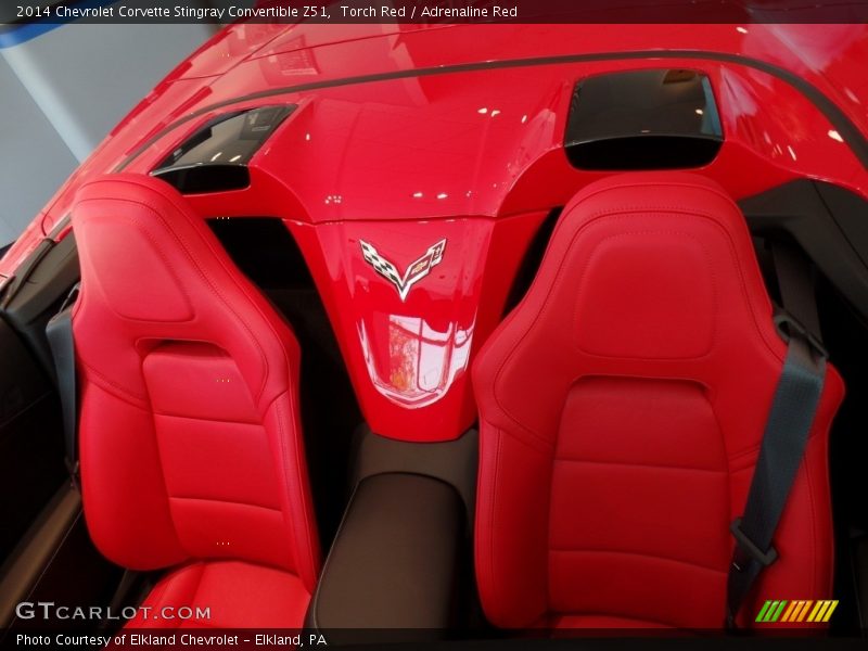 Torch Red / Adrenaline Red 2014 Chevrolet Corvette Stingray Convertible Z51
