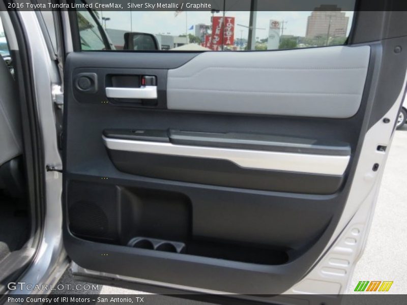 Silver Sky Metallic / Graphite 2016 Toyota Tundra Limited CrewMax