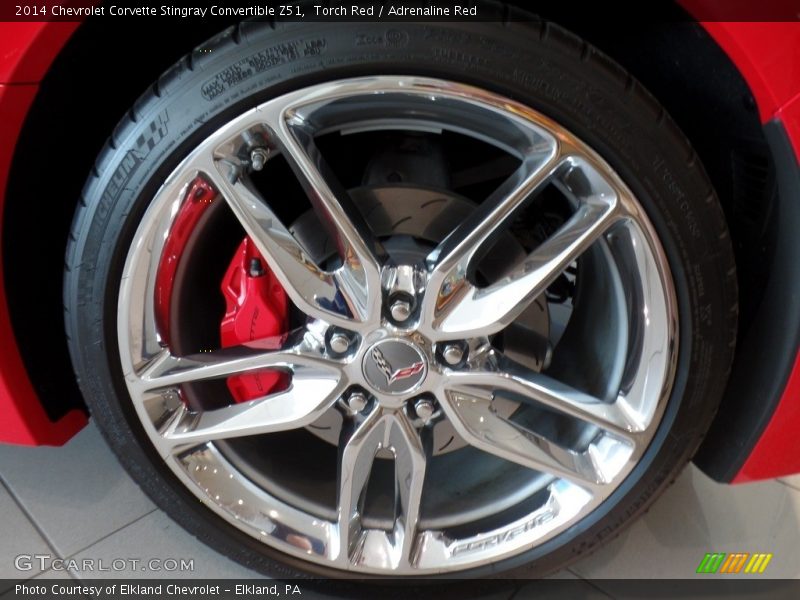Torch Red / Adrenaline Red 2014 Chevrolet Corvette Stingray Convertible Z51