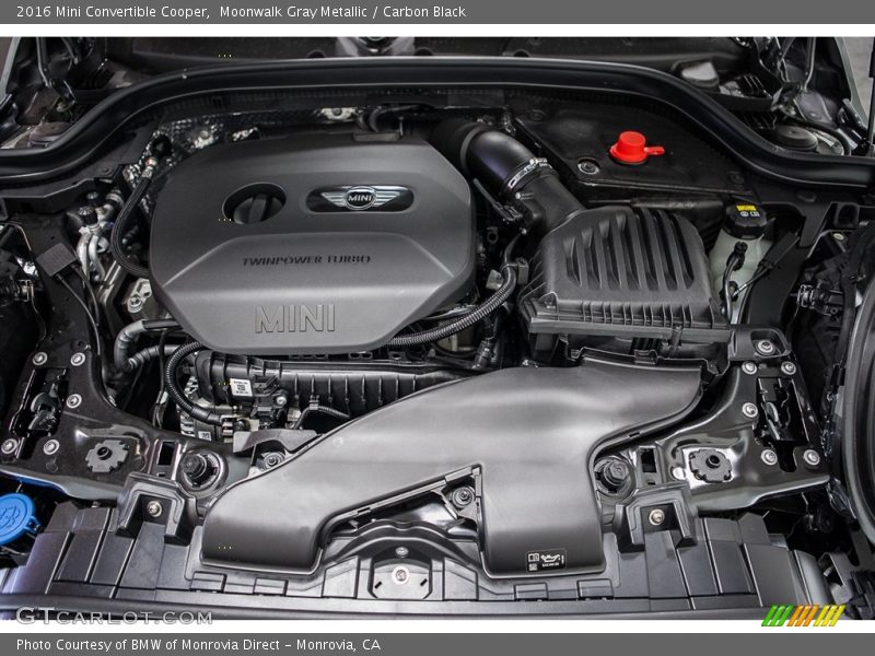 Moonwalk Gray Metallic / Carbon Black 2016 Mini Convertible Cooper