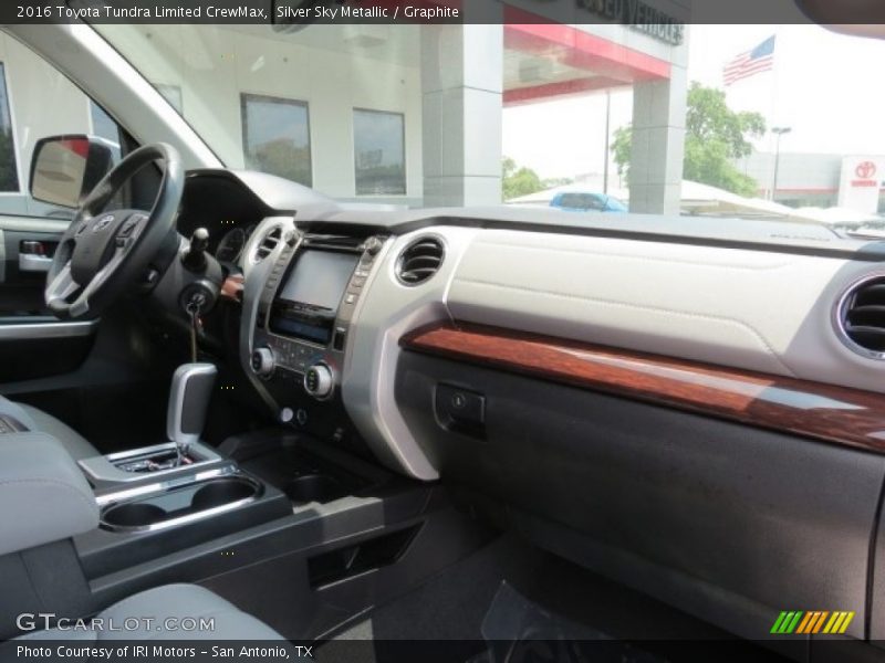 Silver Sky Metallic / Graphite 2016 Toyota Tundra Limited CrewMax