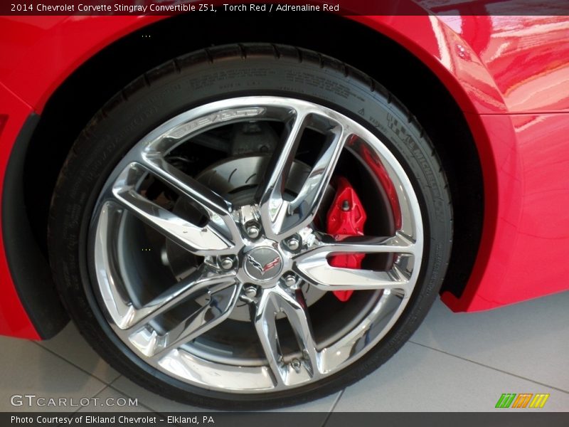  2014 Corvette Stingray Convertible Z51 Wheel