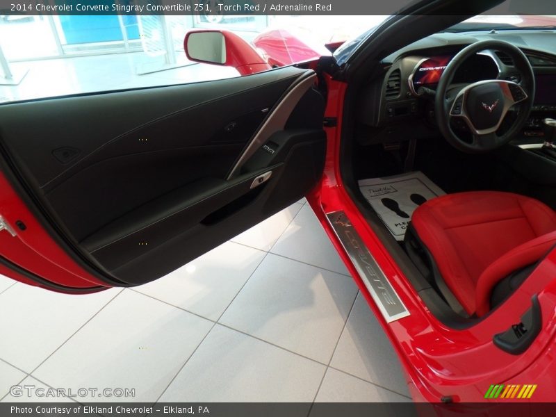Torch Red / Adrenaline Red 2014 Chevrolet Corvette Stingray Convertible Z51