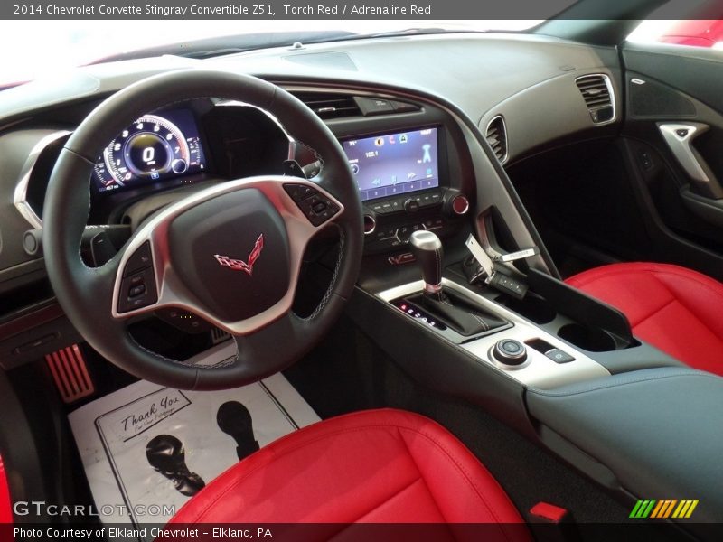 Torch Red / Adrenaline Red 2014 Chevrolet Corvette Stingray Convertible Z51