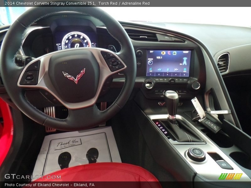 Torch Red / Adrenaline Red 2014 Chevrolet Corvette Stingray Convertible Z51