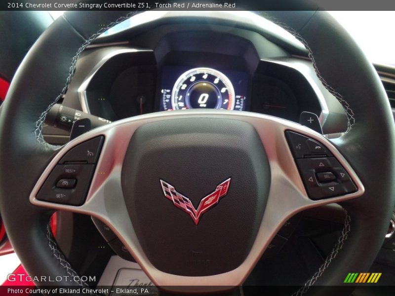 Torch Red / Adrenaline Red 2014 Chevrolet Corvette Stingray Convertible Z51