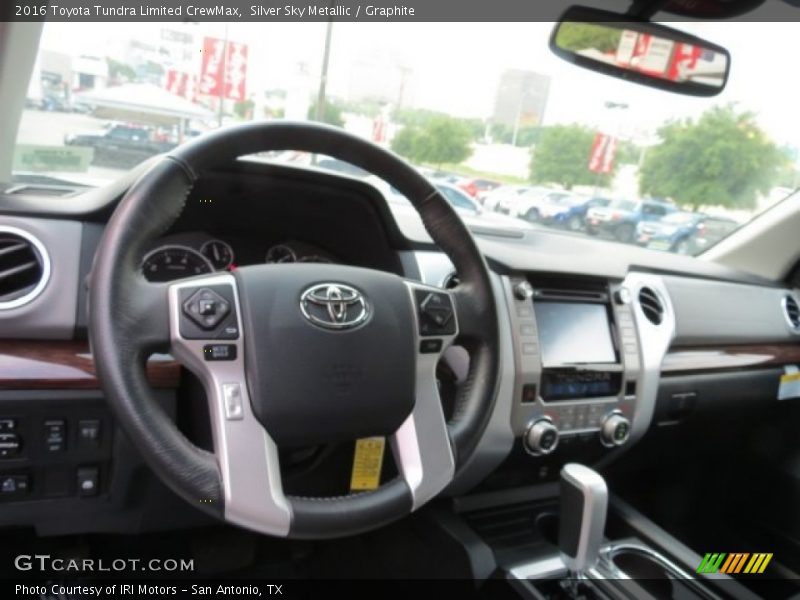 Silver Sky Metallic / Graphite 2016 Toyota Tundra Limited CrewMax