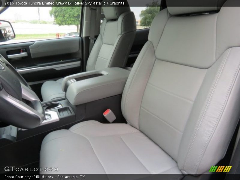 Silver Sky Metallic / Graphite 2016 Toyota Tundra Limited CrewMax