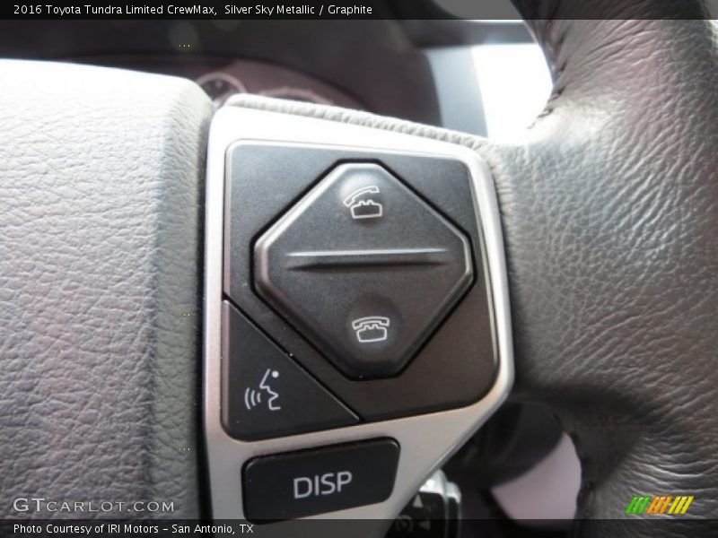 Silver Sky Metallic / Graphite 2016 Toyota Tundra Limited CrewMax