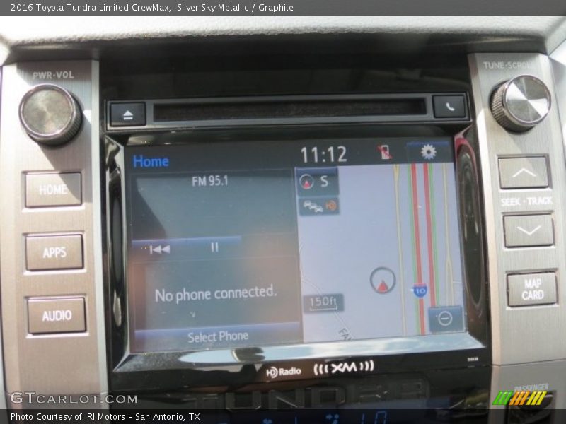 Silver Sky Metallic / Graphite 2016 Toyota Tundra Limited CrewMax