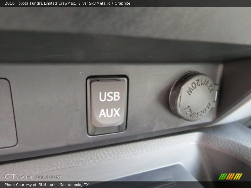 Silver Sky Metallic / Graphite 2016 Toyota Tundra Limited CrewMax