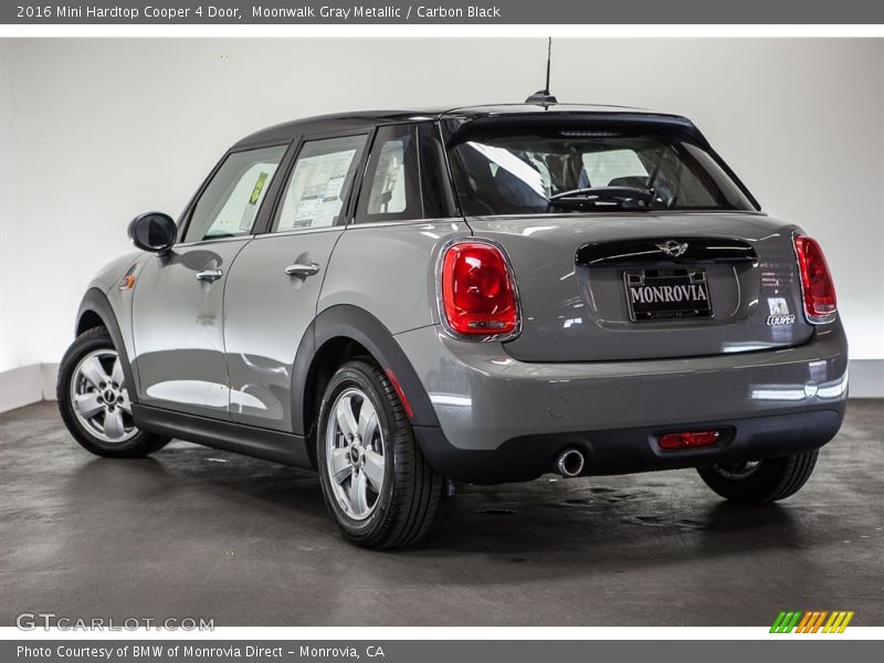 Moonwalk Gray Metallic / Carbon Black 2016 Mini Hardtop Cooper 4 Door