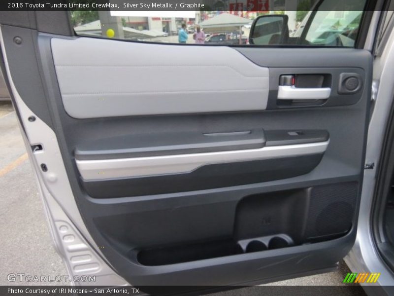 Silver Sky Metallic / Graphite 2016 Toyota Tundra Limited CrewMax