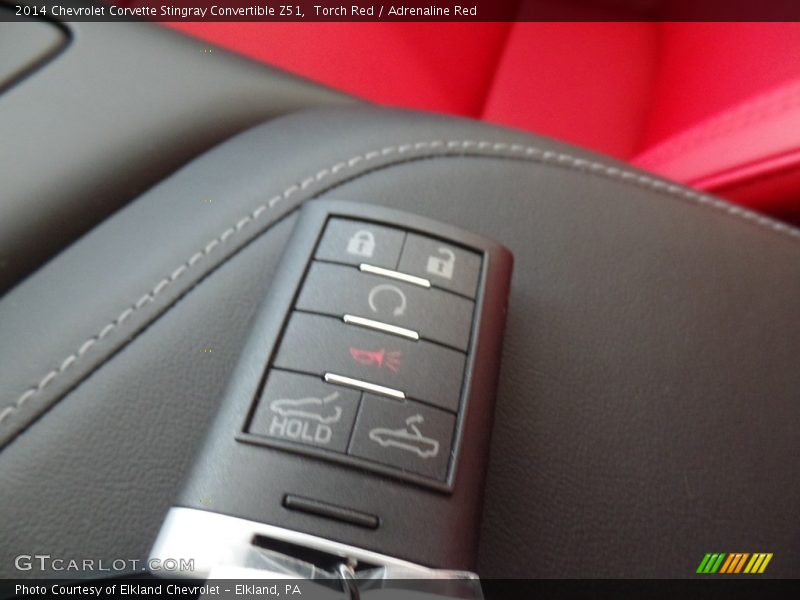 Torch Red / Adrenaline Red 2014 Chevrolet Corvette Stingray Convertible Z51