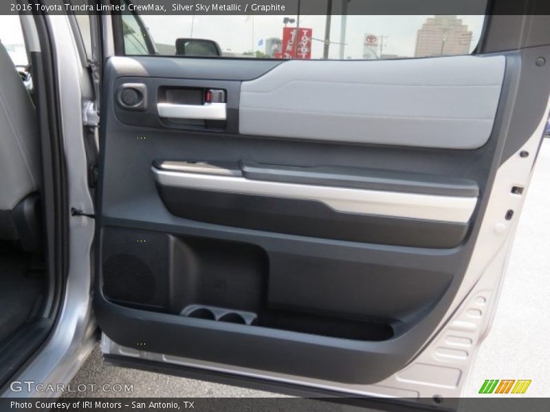 Silver Sky Metallic / Graphite 2016 Toyota Tundra Limited CrewMax