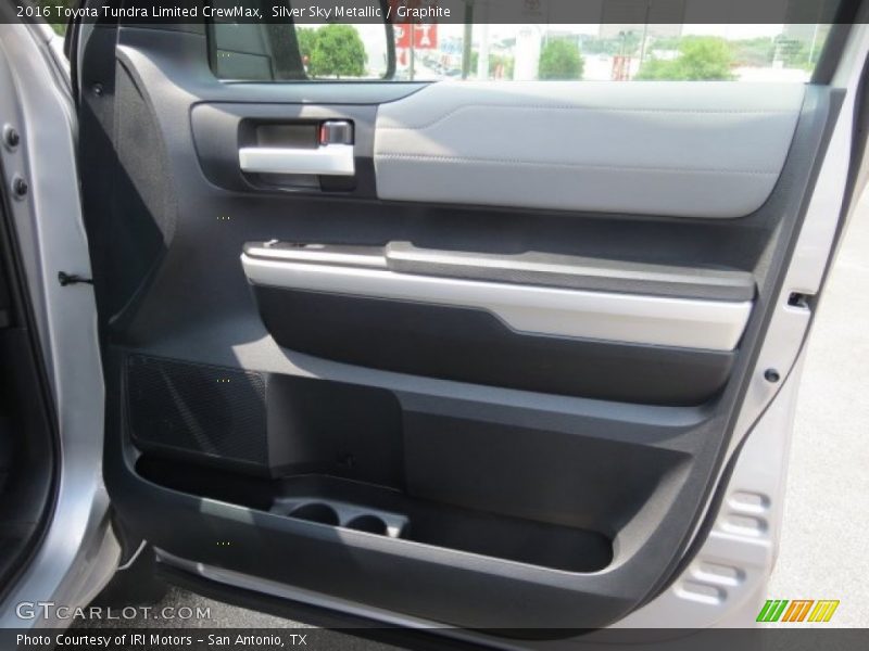 Silver Sky Metallic / Graphite 2016 Toyota Tundra Limited CrewMax