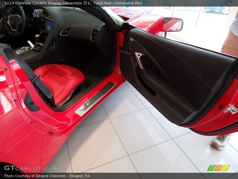 Torch Red / Adrenaline Red 2014 Chevrolet Corvette Stingray Convertible Z51
