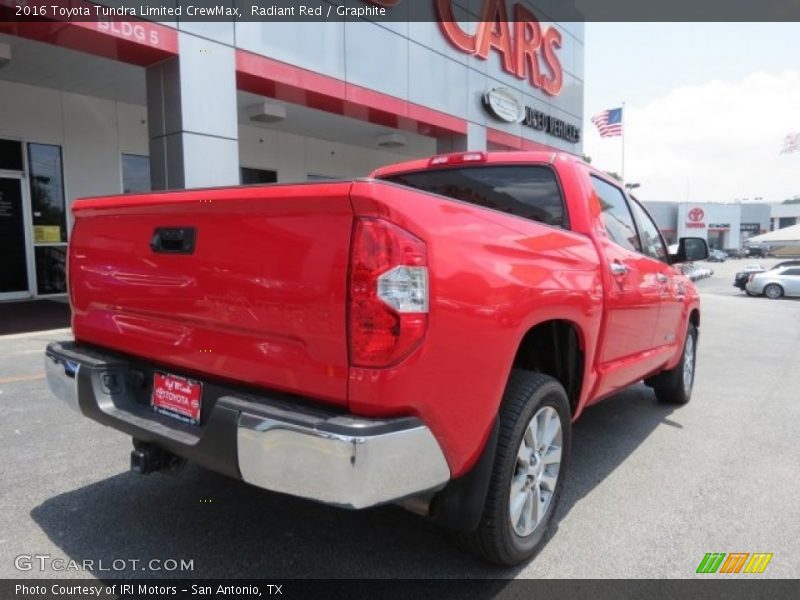 Radiant Red / Graphite 2016 Toyota Tundra Limited CrewMax
