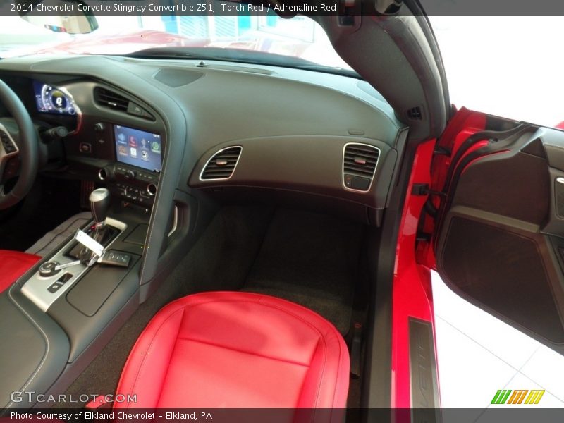 Torch Red / Adrenaline Red 2014 Chevrolet Corvette Stingray Convertible Z51