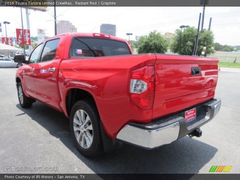 Radiant Red / Graphite 2016 Toyota Tundra Limited CrewMax