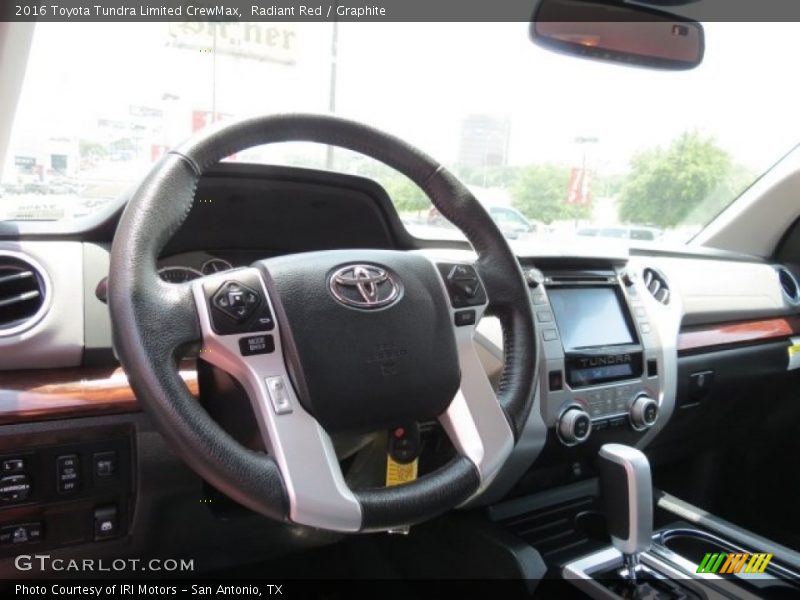 Radiant Red / Graphite 2016 Toyota Tundra Limited CrewMax