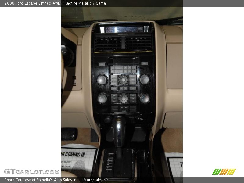 Redfire Metallic / Camel 2008 Ford Escape Limited 4WD