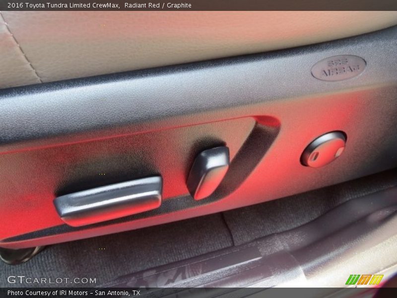 Radiant Red / Graphite 2016 Toyota Tundra Limited CrewMax