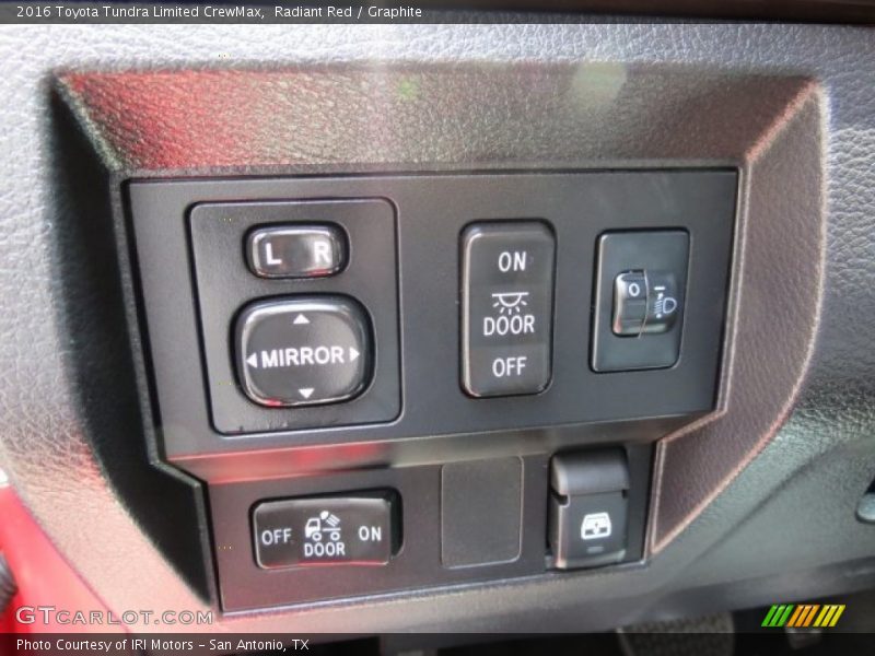 Radiant Red / Graphite 2016 Toyota Tundra Limited CrewMax