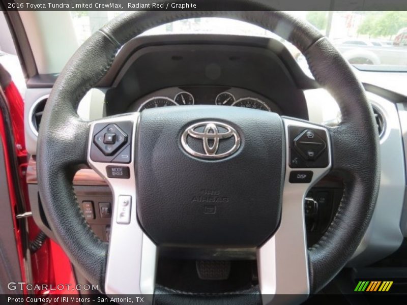 Radiant Red / Graphite 2016 Toyota Tundra Limited CrewMax