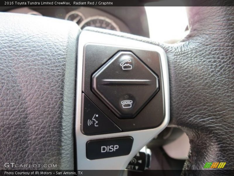 Radiant Red / Graphite 2016 Toyota Tundra Limited CrewMax
