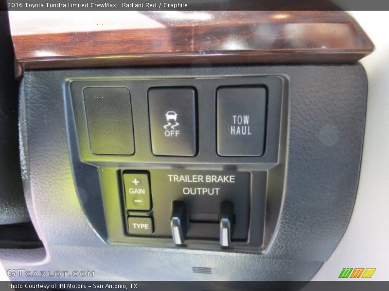 Radiant Red / Graphite 2016 Toyota Tundra Limited CrewMax