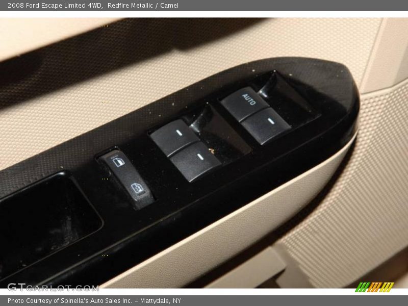 Redfire Metallic / Camel 2008 Ford Escape Limited 4WD