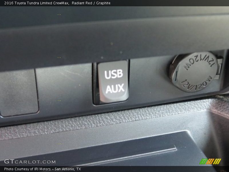 Radiant Red / Graphite 2016 Toyota Tundra Limited CrewMax