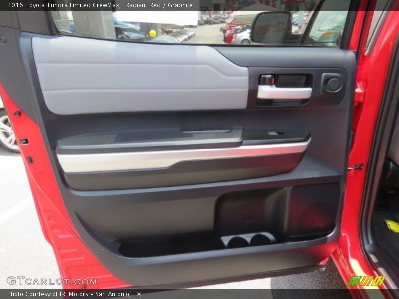 Radiant Red / Graphite 2016 Toyota Tundra Limited CrewMax