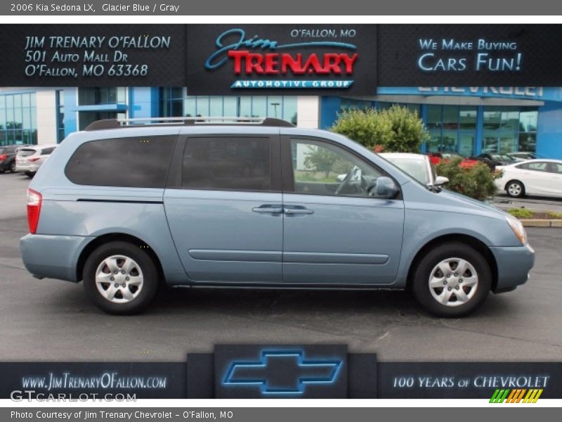 Glacier Blue / Gray 2006 Kia Sedona LX