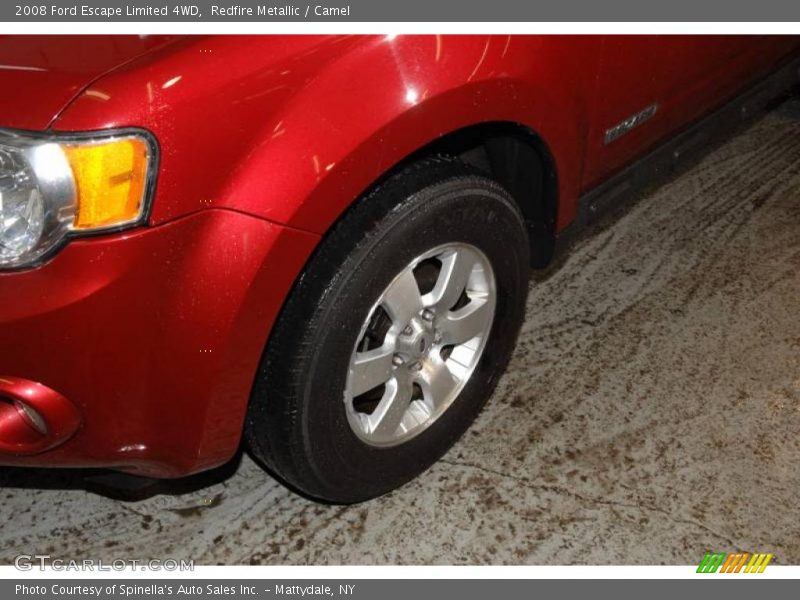 Redfire Metallic / Camel 2008 Ford Escape Limited 4WD