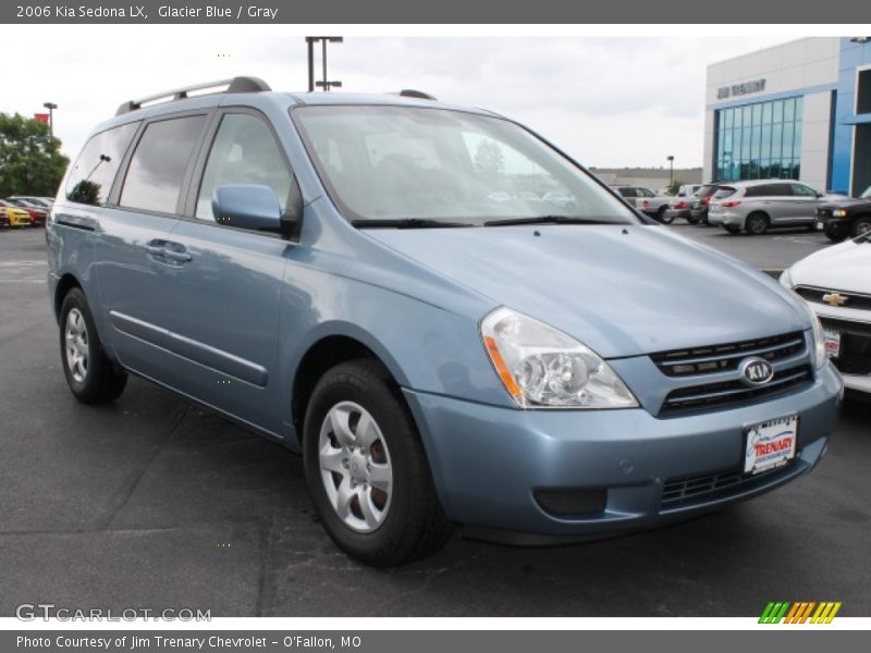 Glacier Blue / Gray 2006 Kia Sedona LX